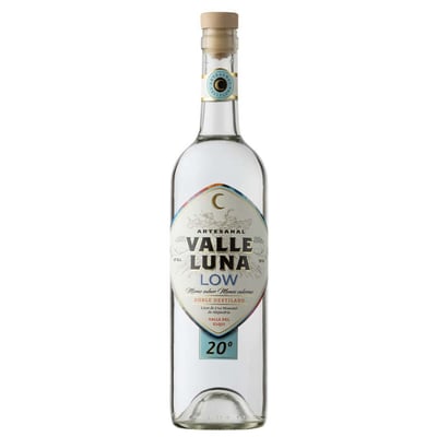 ValleLuna Low Doble Destilado 750cc 20°alc.