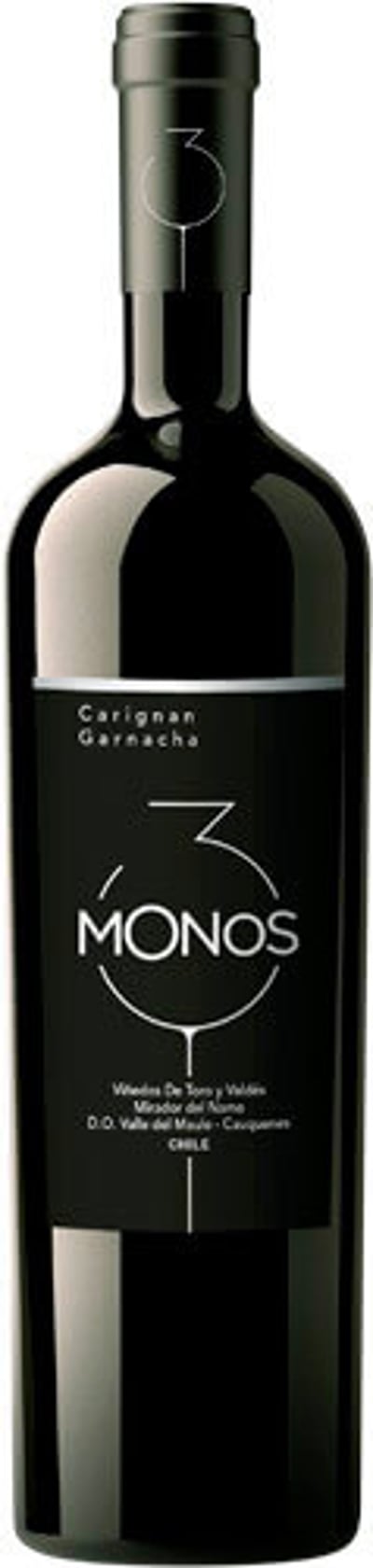 Viña 3 Monos Carignan/garnacha Mirador Del Name Cauquenes 2018