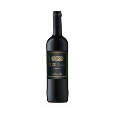 Vino 120 Tres Medallas Carmenere 700CC