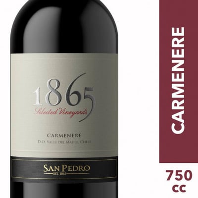 Vino 1865 Selected Vineyards - Carmenere 750ml