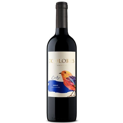 Vino 7 Colores Cortejo Merlot 750cc