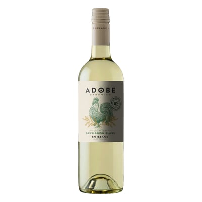 Vino Adobe Reserva Organico Low Sauvignon Blanc 8° 750cc
