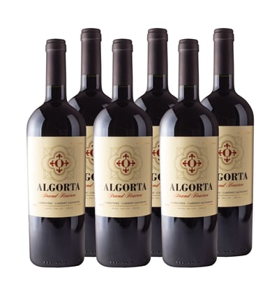 Vino Algorta Gran Reserva Carmene-Cabernet Sauvignon 750cc x6 ($5.790 c/u)