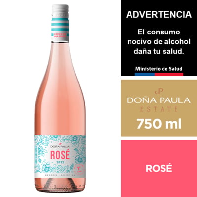 Vino Argentino Doña Paula - Rosé - 750ml