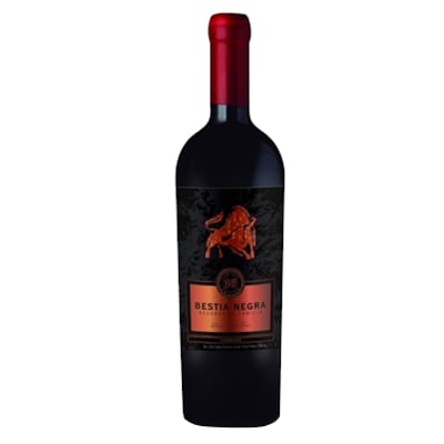 Vino Bestia Negra Carmenere Botella 750cc