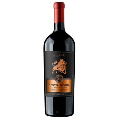 Vino Bestia Negra Reserva de Familia Cabernet Sauvignon Botellón 3 Lts.