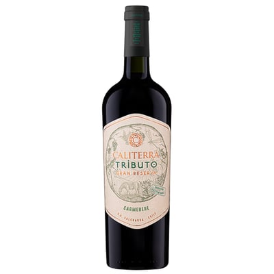 Vino Caliterra Tributo Gran Reserva Carmenere Botella 750cc