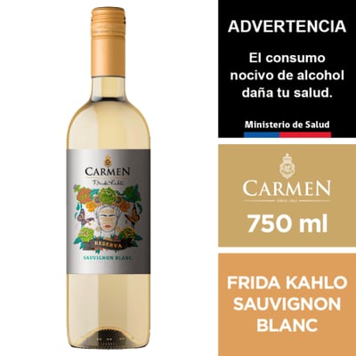Vino Carmen Frida Kahlo Reserva - Sauvignon Blanc 750ml