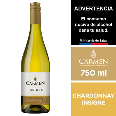 Vino Carmen Insigne Chardonnay 750 Ml.