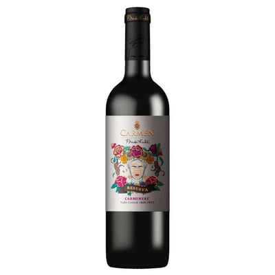 Vino Carmen Reserva Frida Kahlo Carmenere 750cc