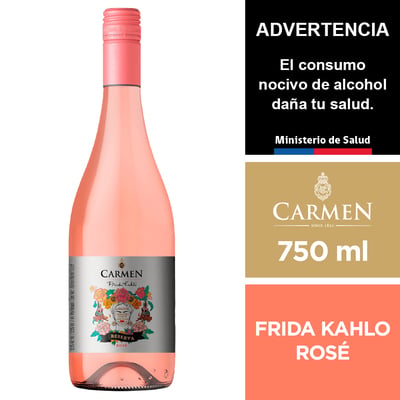 Vino Carmen Reserva Frida Kahlo Rosé 750 Ml.