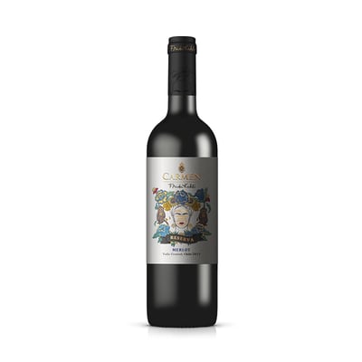 Vino Carmen Reserva Merlot Frida Kahlo 750cc