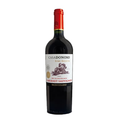 Vino Casa Donoso Bicentenario Gran Reserva Cabernet Sauvignon Botella 750cc