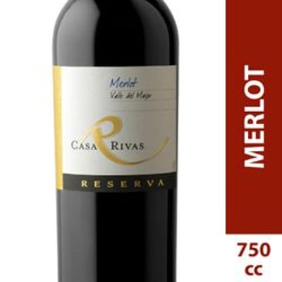 Vino Casa Rivas Reserva Merlot 750 cc