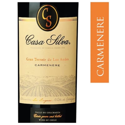 Vino Casa Silva Gran Terroir - Carmenere - 750ml