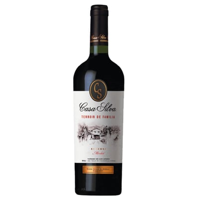 Vino Casa Silva Terroir Familia Reserva Merlot Botella 750cc