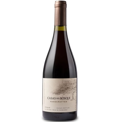 Vino Casas del Bosque Handcrafted Syrah 750cc