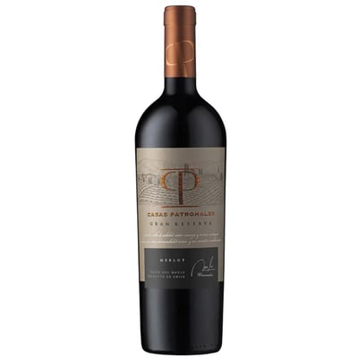 Vino Casas Patronales Gran Rsva Merlot 750cc