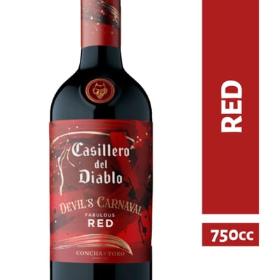 Vino Casillero del Diablo Devils Carnaval - Fabulous Red - 750ml