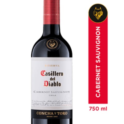 Vino Casillero del Diablo Reserva Cabernet Sauvignon 750 cc
