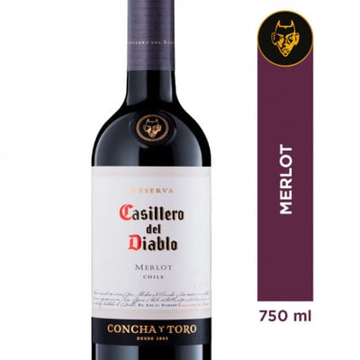 Vino Casillero del Diablo Reserva - Merlot - 750ml