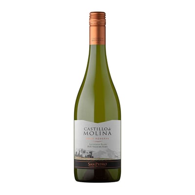 Vino Castillo de Molina Gran Reserva Sauvignon Blanc 750cc