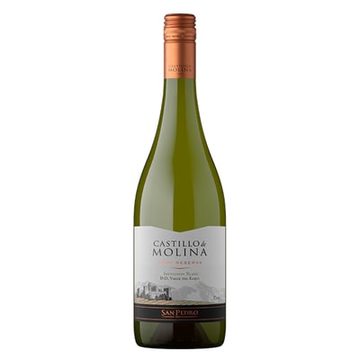 Vino Castillo De Molina Gran Reserva Sauvignon Blanc Botella 750cc