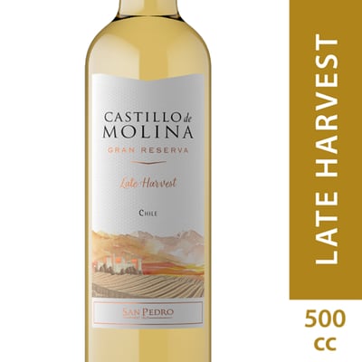 Vino Castillo De Molina Late Harvest 500 Cc