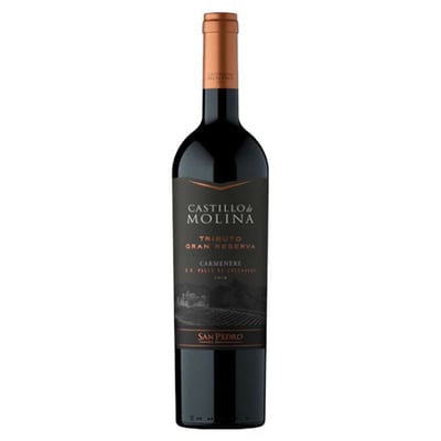 Vino Castillo de Molina Tributo Gran Reserva Carmenere 750cc