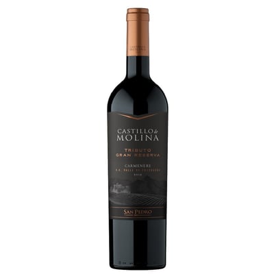 Vino Castillo de Molina Tributo Gran Rsva Carmenere 750cc