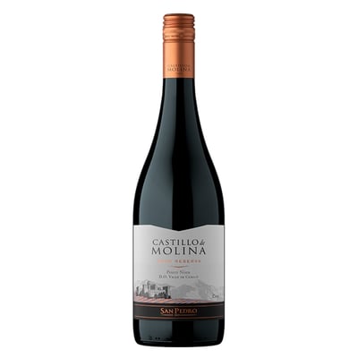 Vino Castillo Molina Gran Reserva Pinot Noir Botella 750cc