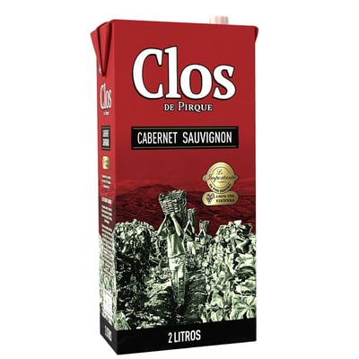 Vino Clos De Pirque Cabernet Sauvignon 2 Litros