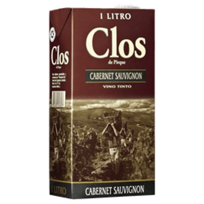 Vino Clos de Pirque Cabernet Sauvignon Caja 1 L