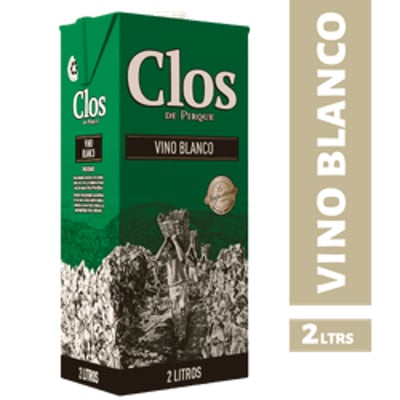 Vino Clos de Pirque Sauvignon Blanc Caja 2 L