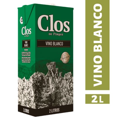 Vino Clos de Pirque - Vino Blanco Tetra 2L