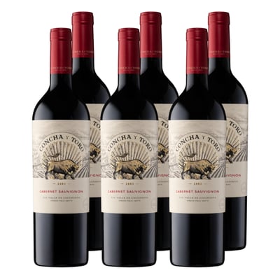 Vino Concha y Toro The Wine Gran Reserva Cabernet Sauvignon 750cc x6