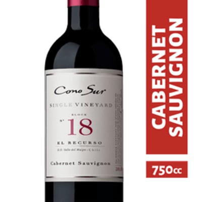 Vino Cono Sur Single Vineyard Cabernet Sauvignon 750 cc