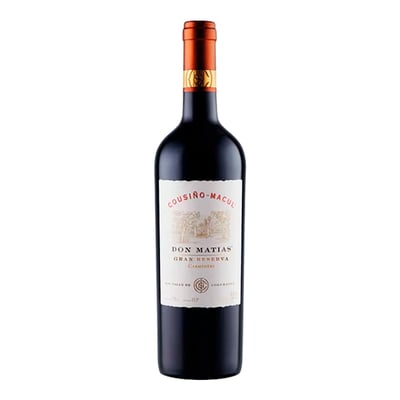 Vino Cousi�o Macul Don Matias Gran Reserva Carmenere Botella 750 Cc