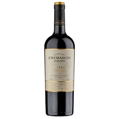 Vino Cremaschi Furlotti Reserva Carmenere 750cc