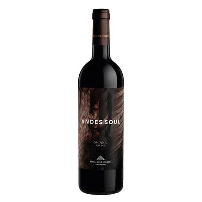 Vino Cruz de Piedra Andes Soul Organic Malbec-Cabernet Franc 750cc
