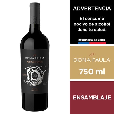 Vino Doña Paula Altitude Series 1350- 750 Ml.