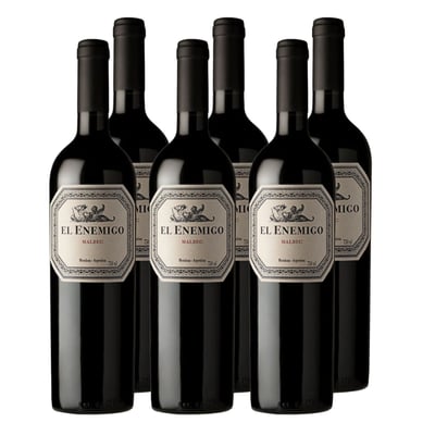Vino El Enemigo Malbec 750ml x6