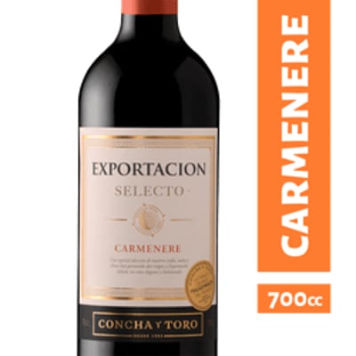 Vino Exportación Selecto Carmenere 700 cc