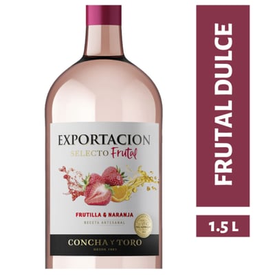 Vino Exportación Selecto Frutal - Frutilla / Naranja - Botellón 1.5L