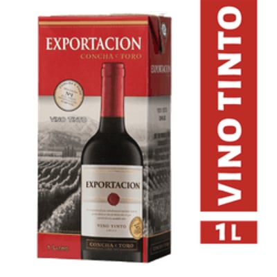 Vino Exportación Tinto Caja 1 L