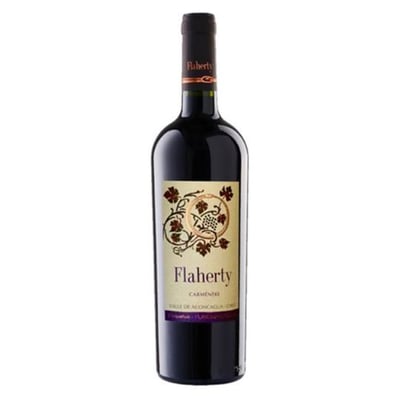 Vino Flaherty Carmenere 750cc