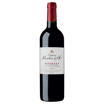 Vino Francés Bordeaux Chateau Moulin d As Ensamblaje 750cc