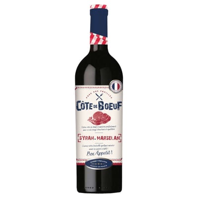 Vino Francés Cote de Boeuf Ensamblaje 750cc