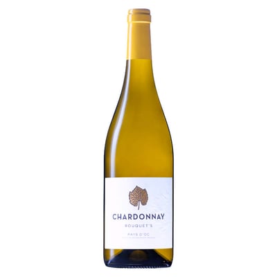 Vino Francés Rouquets Chardonnay 750cc