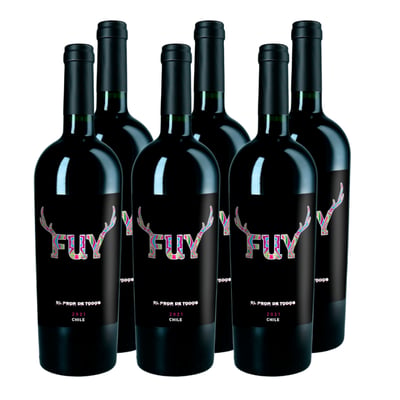 Vino FUY El Peor de Todos Blend 750ml x6 ($8.490 c/u)
